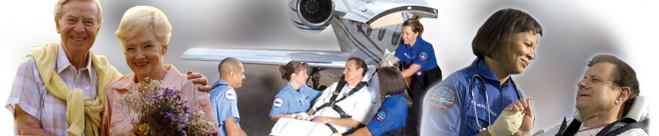 U.S. Air Ambulance Medical Transportation Services, Medical flight service and Patient Care.